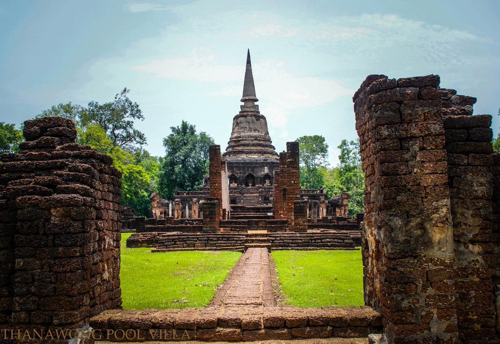 Thanawong Pool Villa Sukhothai Exterior foto